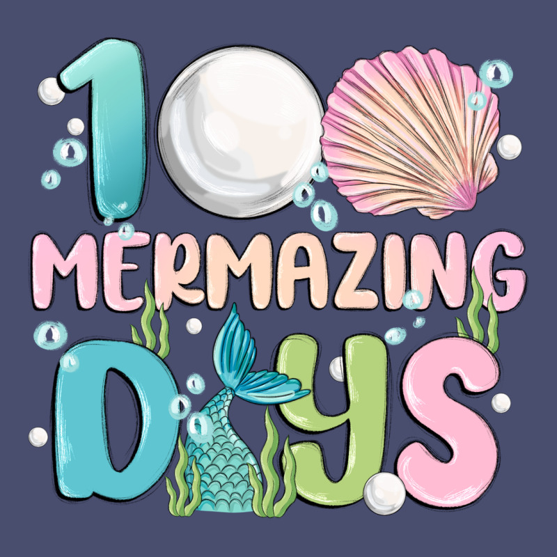 100 Mermazing Days Vintage Tee by MaliasSmallBusiness | Teevron