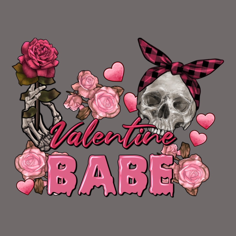 Valentine Babe Valentine's Day Skull Urban Hoodie by FaDigitalArtStudio | Teevron