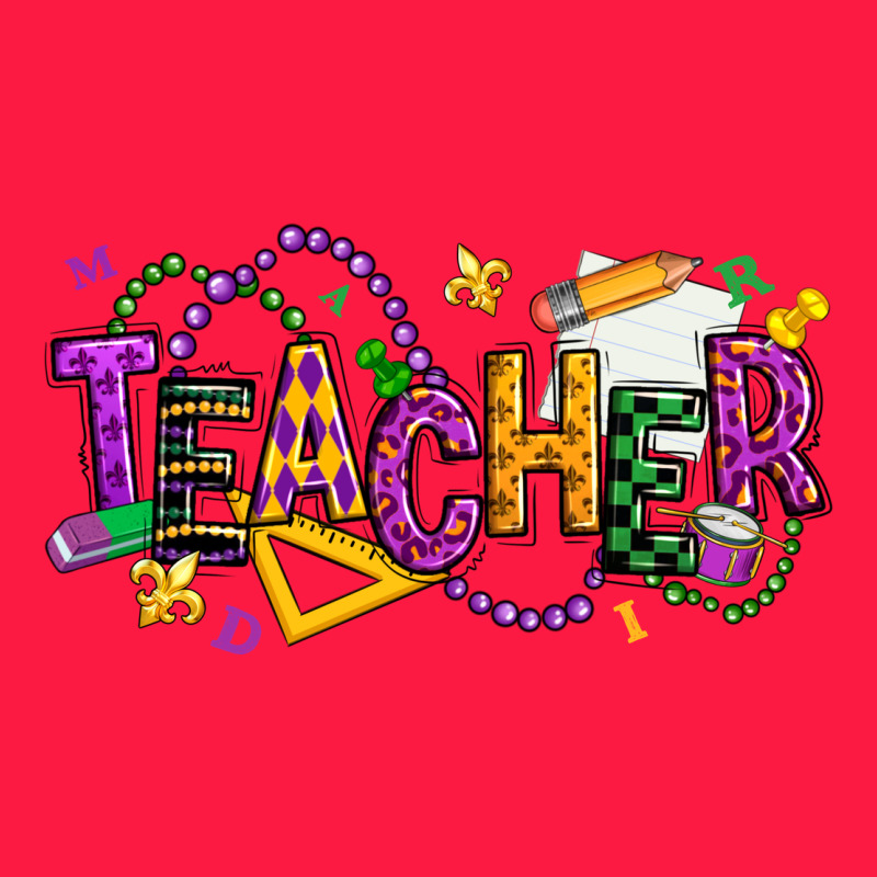 Mardi Gras Teacher Zipper Hoodie by texasbilliewilder | Teevron