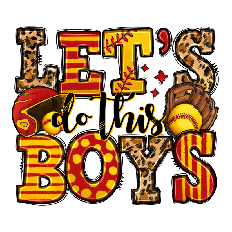 Let's Do This Boys Softball Premium Tee by Jasminsmagicworld | Teevron