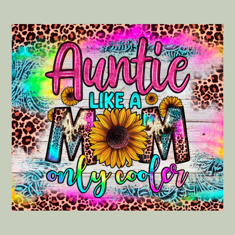 Auntie Like A Mom Ladies Tee by JahusDesignShop | Teevron
