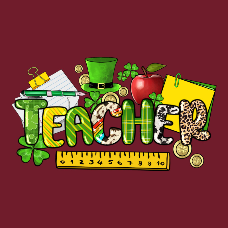 Teacher St. Patricks Day Zipper Hoodie by NancyCooperArtShop | Teevron