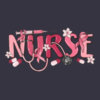 Nurse Breast Cancer Awareness Vintage Hoodie | Teevron