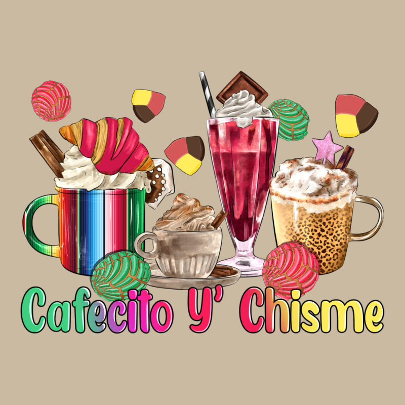 Cafecito Y Chisme Coffee Cups Long Sleeve Tee by MaliasSmallBusiness | Teevron