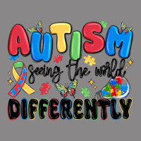 Autism Seeing The World Differently Vintage Tee | Teevron