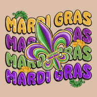Mardi Gras With Fleur De Lis Urban Heavy Tee | Teevron