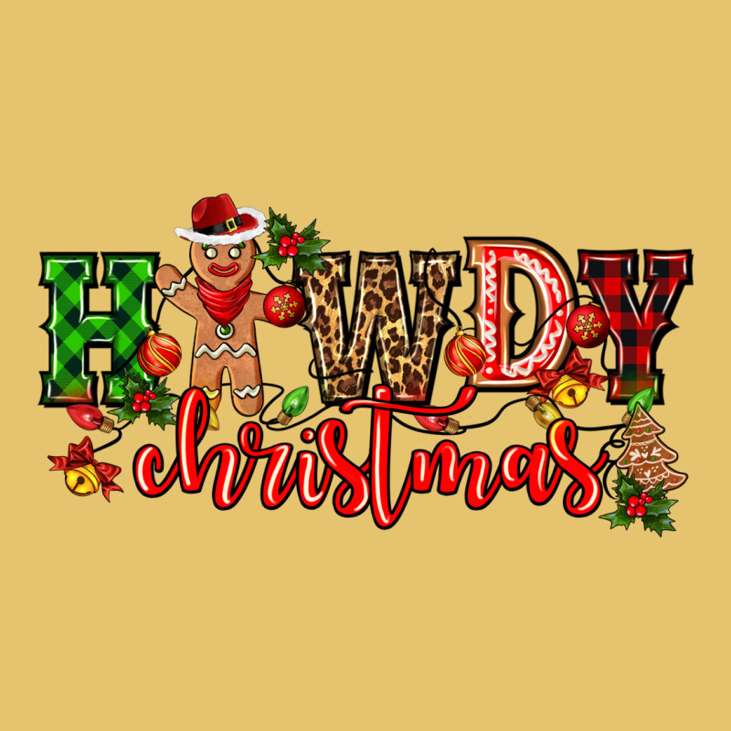 Howdy Christmas Gingerman Bread With Cowboy Premium Sweatshirt by CowGirlArtShop | Teevron
