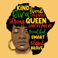 Black Woman Africa Silhouette Vintage Hoodie | Teevron