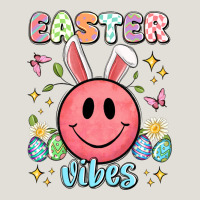 Easter Vibes Smiley Face Heavy Core Tee | Teevron