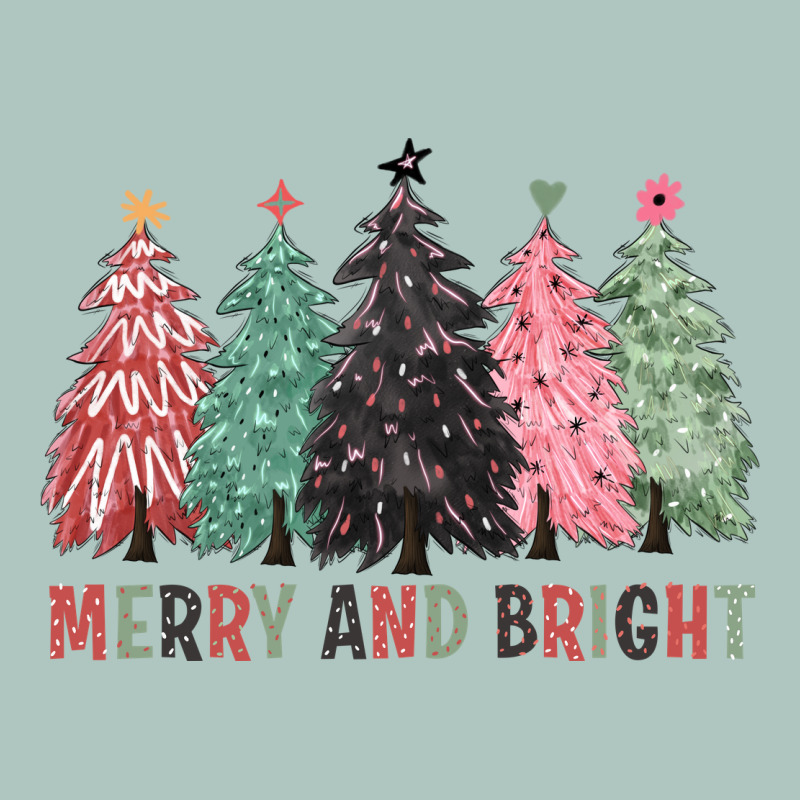 Merry And Bright Premium Sweatshirt by CowGirlArtShop | Teevron