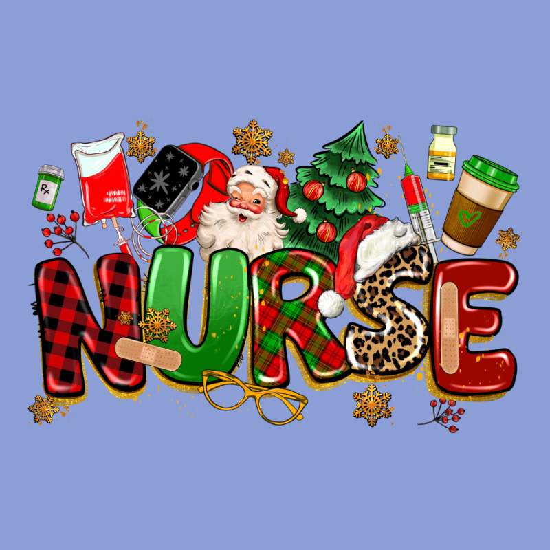 Christmas  Nurse Long Sleeve Tee by MaliasSmallBusiness | Teevron
