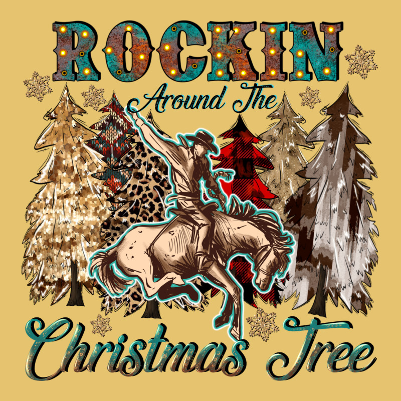 Rockin Around The Christmas Tree Premium Sweatshirt by CowGirlArtShop | Teevron