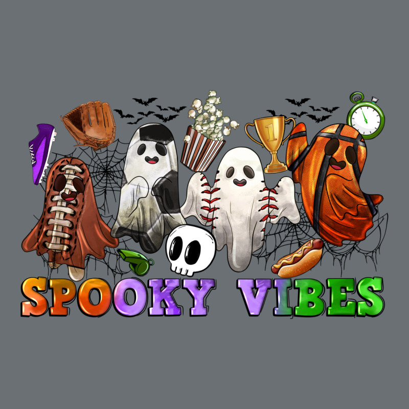 Spooky Vibes Sports Ghosts Premium Hoodie by CowGirlArtShop | Teevron