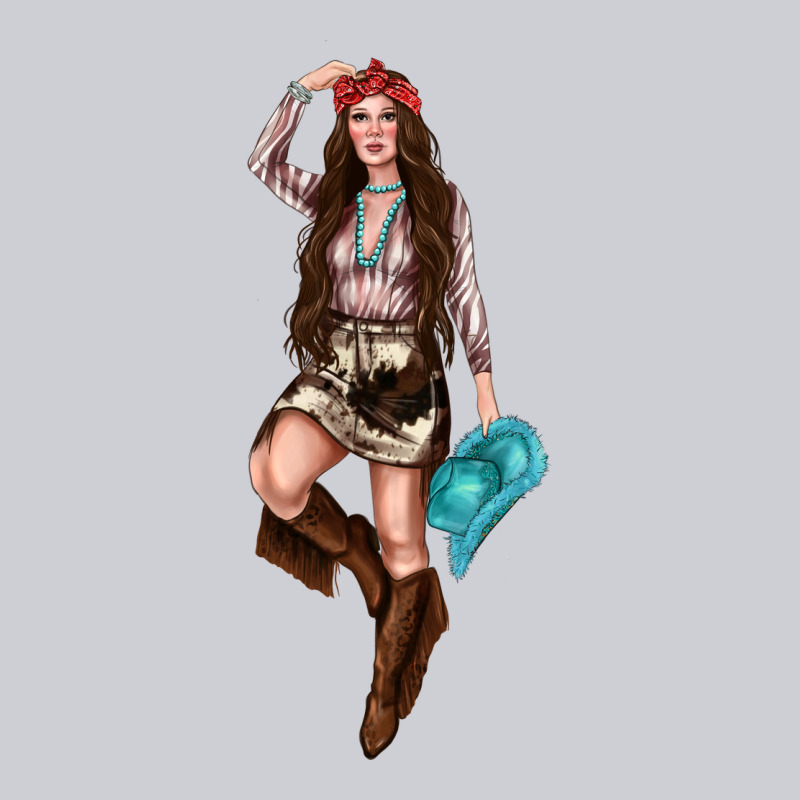 Western Cowgirl Classic Tee by NancyCooperArtShop | Teevron