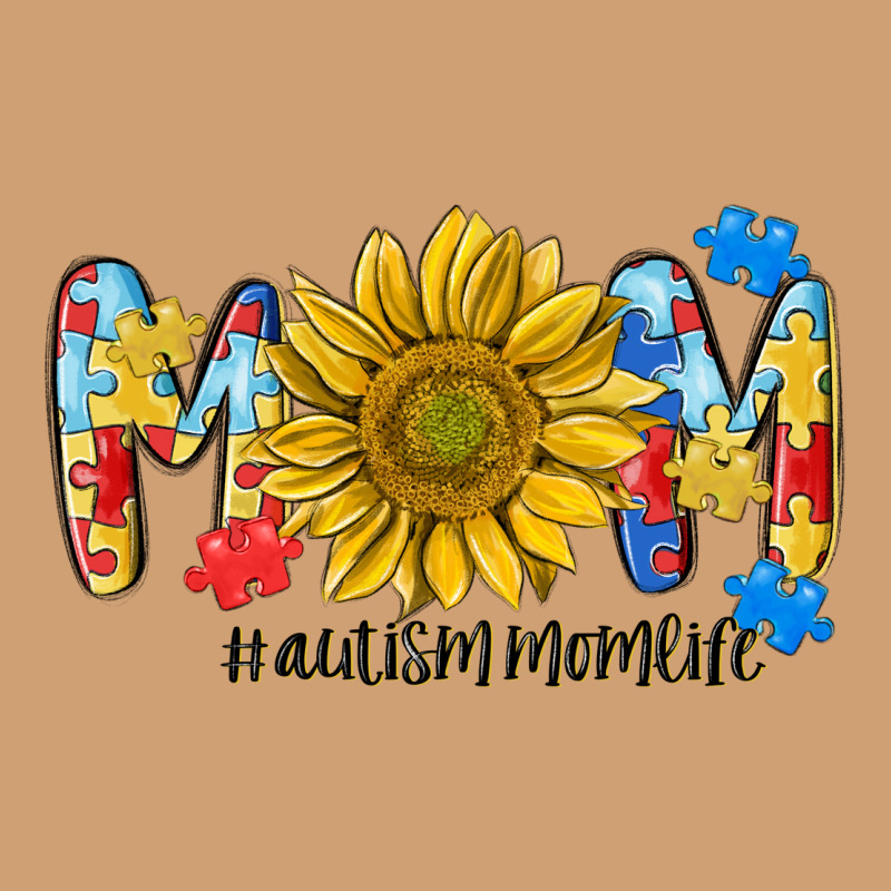 Autism Mom Life Sunflower Vintage Tee by MaliasSmallBusiness | Teevron