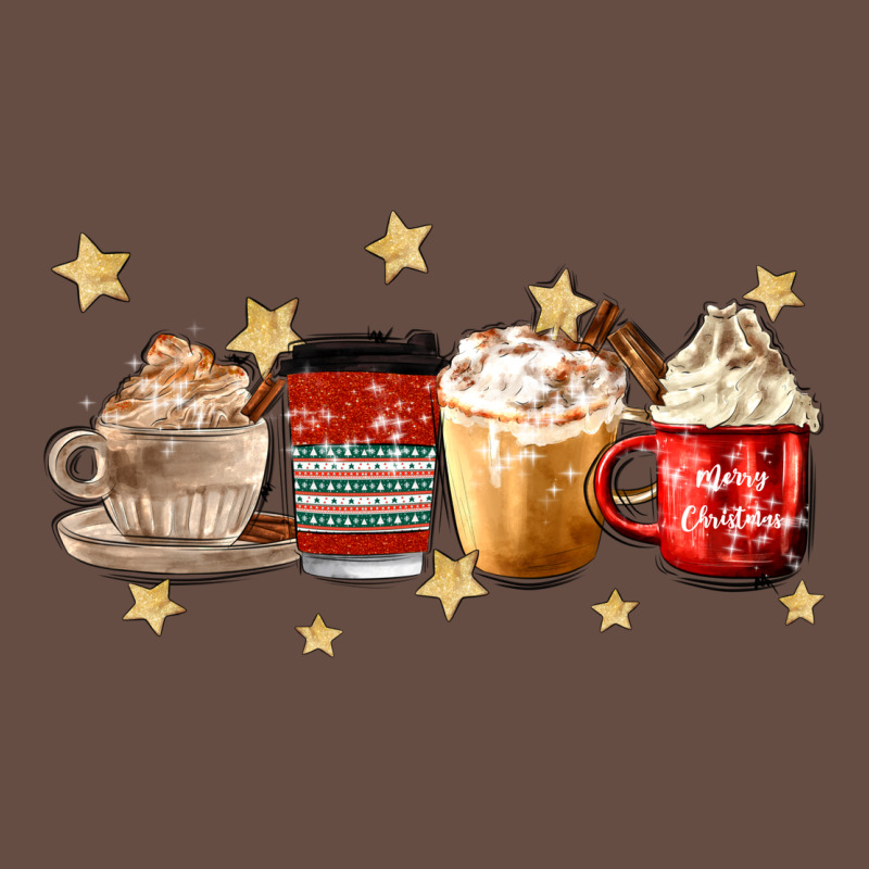 Christmas Coffee Long Sleeve Tee by MaliasSmallBusiness | Teevron