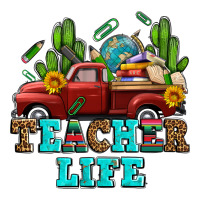 teacher life western truck and books | Teevron