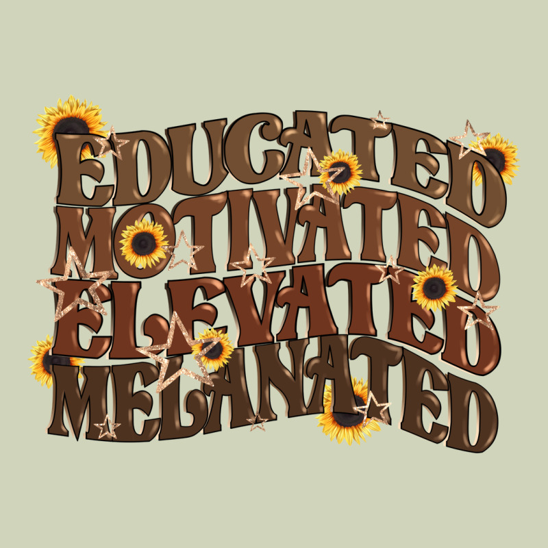 Educated Motivated Elevated Melanated Juneteenth Heavyweight Hoodie by CowGirlArtShop | Teevron