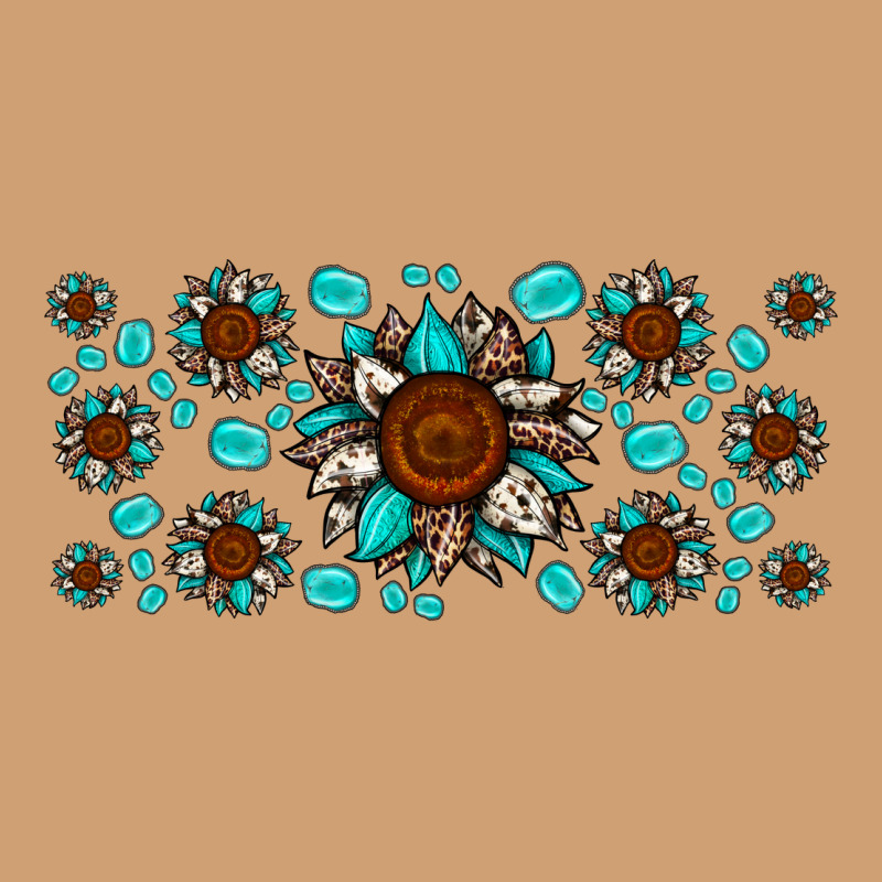 Cowhide Leopard Sunflower Gemstone Vintage Tee by JahusDesignShop | Teevron