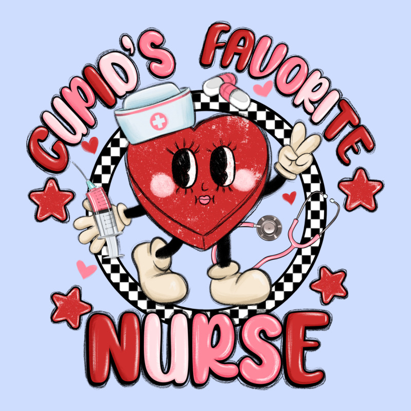 Cupids Favorite Nurse Urban Heavy Tee by MaliasSmallBusiness | Teevron