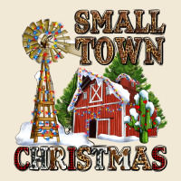 Small Town Christmas With Barn And Cactus Premium Tee | Teevron