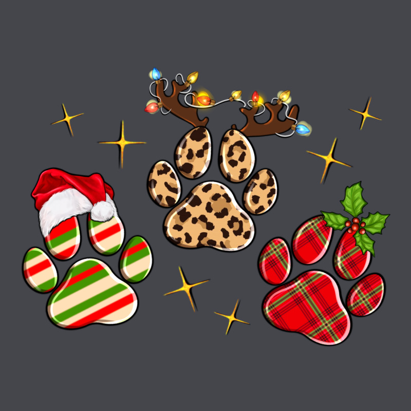 Christmas Paws Long Sleeve Tee by MaliasSmallBusiness | Teevron