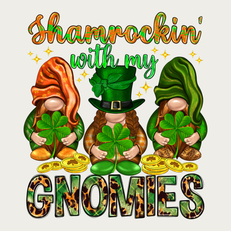 Shamrockin With My Gnomies Zipper Hoodie by NancyCooperArtShop | Teevron