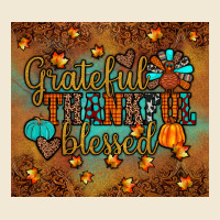Grateful Thankful Blessed Turkey Premium Tee | Teevron