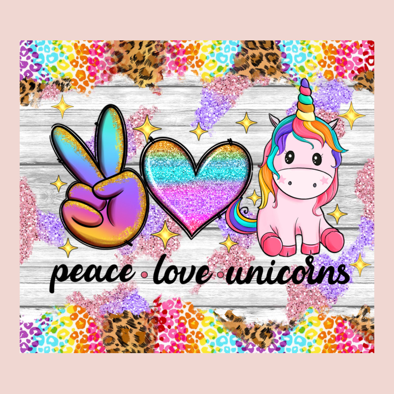 Peace Loeve Unicorns Premium Sweatshirt by CowGirlArtShop | Teevron