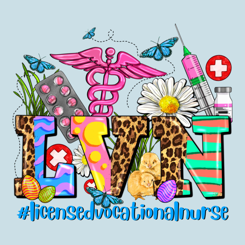 Easter Lvn Licensed Vocational Nurse Ladies Tee by AdoDesignShop | Teevron