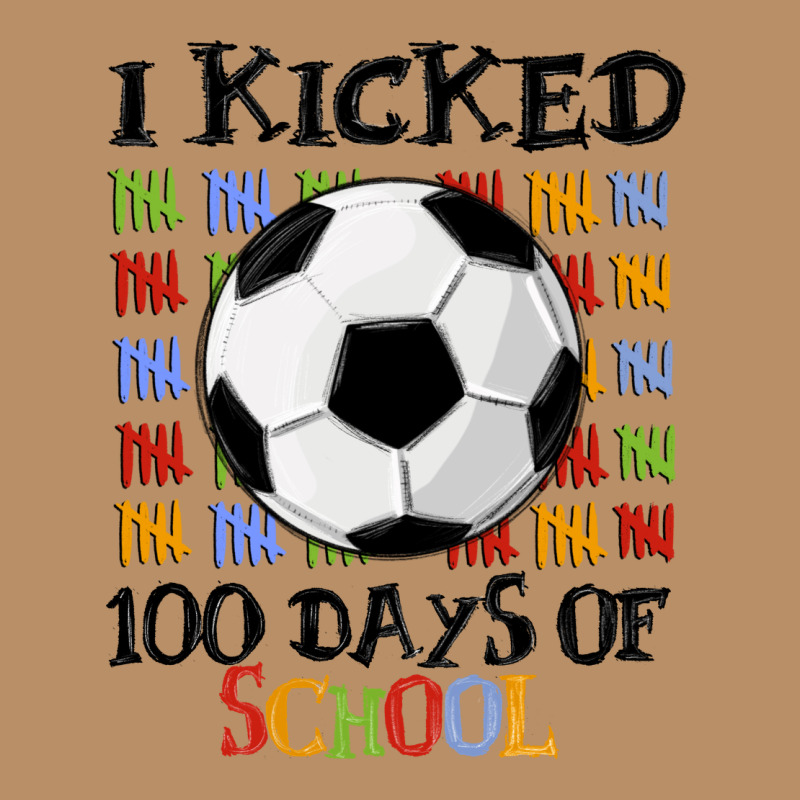 I Kicked 100 Days Of School Vintage Hoodie by MaliasSmallBusiness | Teevron