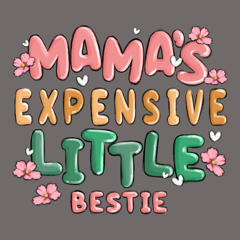 Mamas Expensive Little Bestie Urban Heavy Tee by MaliasSmallBusiness | Teevron