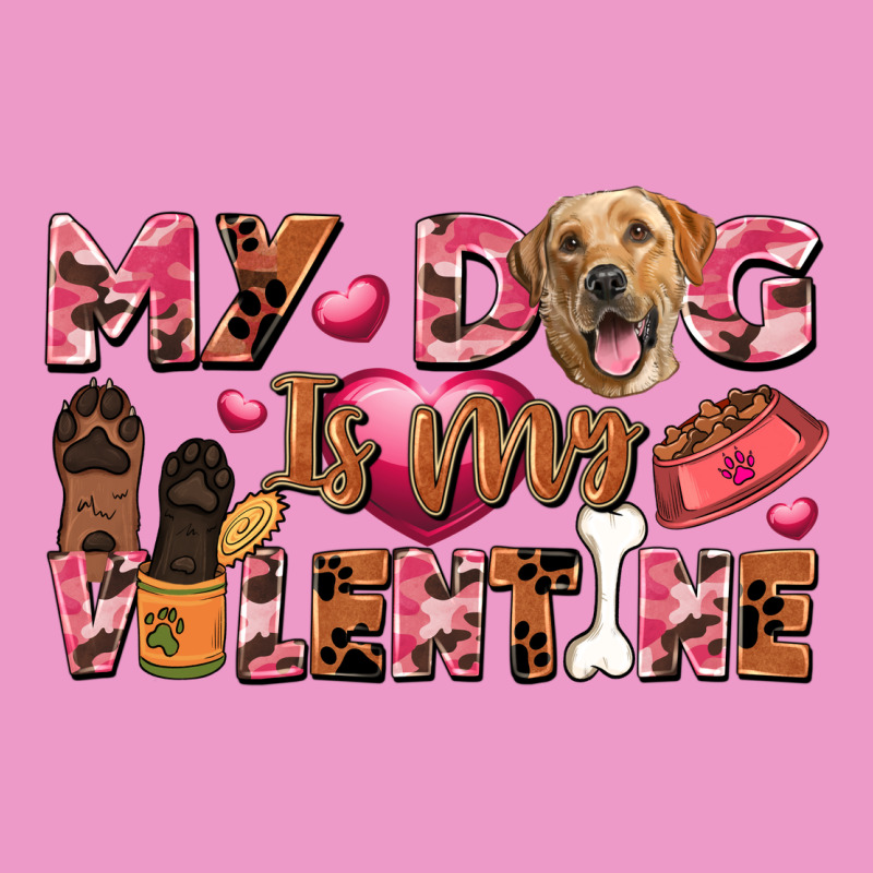 My Dog Is My Valentine Urban Hoodie by FaDigitalArtStudio | Teevron
