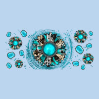 Turquoise Gemstone Sunflower Classic Tee | Teevron