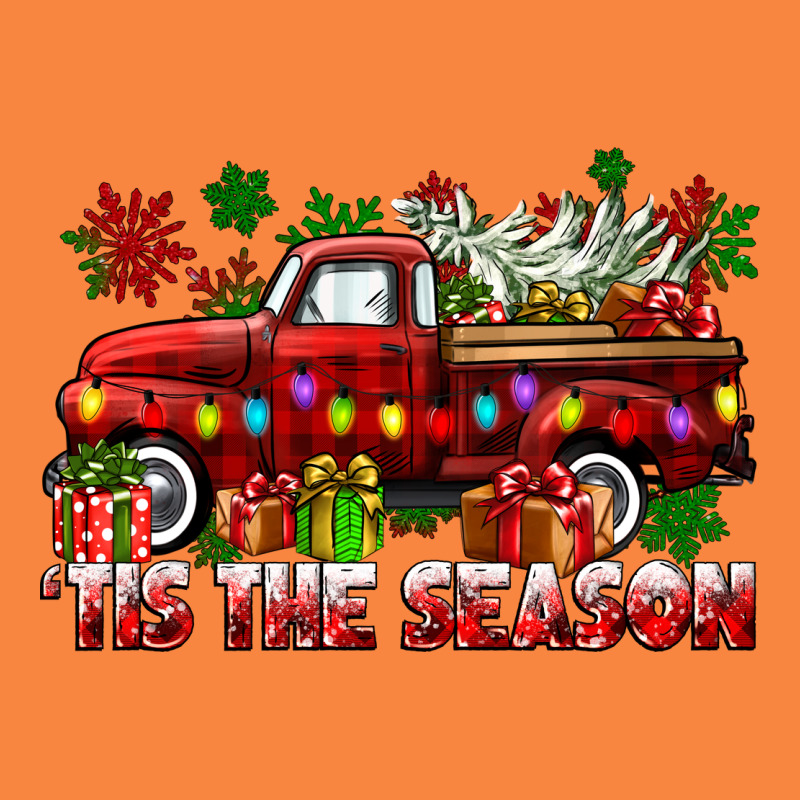 Tis The Season Christmas Truck Premium Sweatshirt by CowGirlArtShop | Teevron