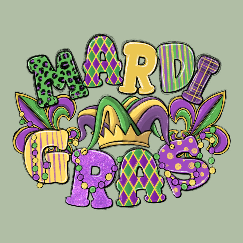 Mardi Gras Urban Heavy Tee by MaliasSmallBusiness | Teevron