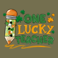 One Lucky Teacher Vintage Hoodie | Teevron
