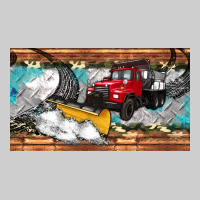 Snow Truck Sippy Cup Premium Tee | Teevron