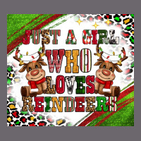 Just A Girl Who Loves Reindeer Premium Sweatshirt | Teevron