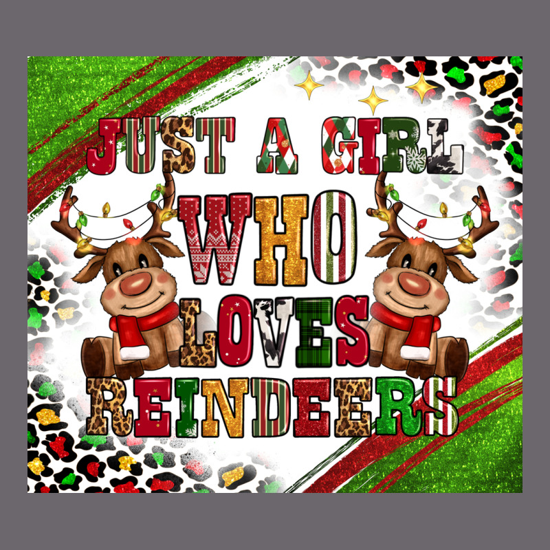Just A Girl Who Loves Reindeer Premium Sweatshirt by CowGirlArtShop | Teevron