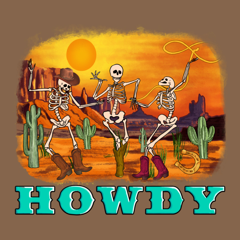 Western Skeleton Premium Tee by AdoDesignShop | Teevron