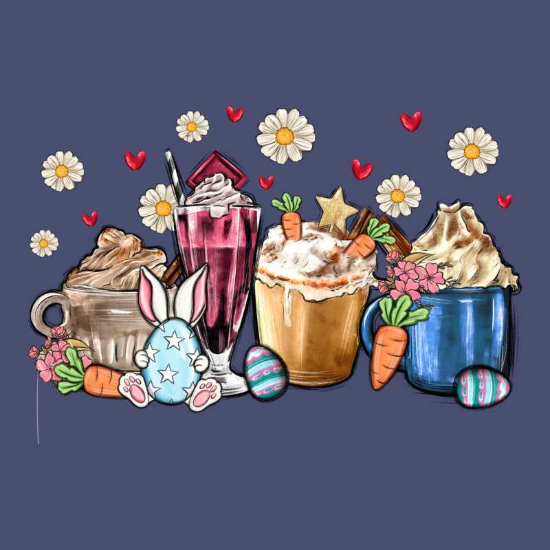 Easter Coffee Cups Vintage Tee by MaliasSmallBusiness | Teevron