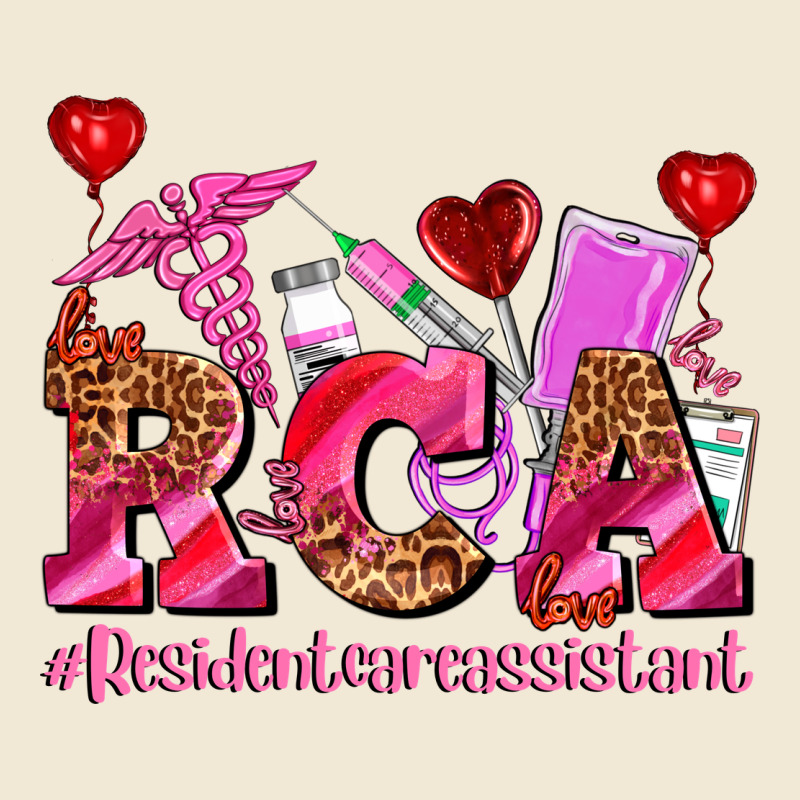 Valentines Day Rca Resident Care Assistant Ladies Tee by AdoDesignShop | Teevron