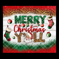 Merry Christmas Y'all Tumbler Ladies Tee | Teevron