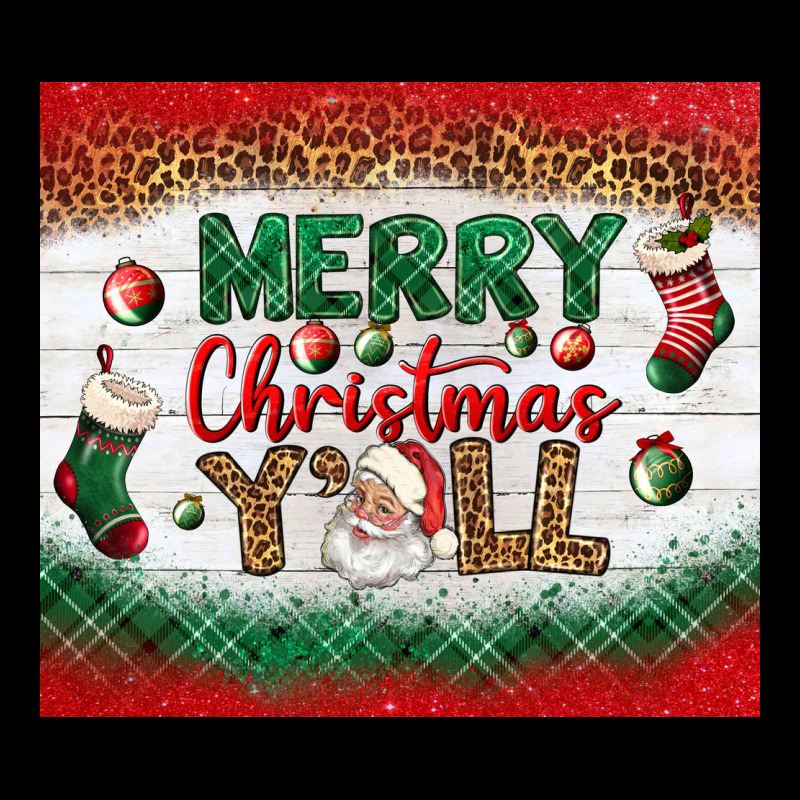 Merry Christmas Y'all Tumbler Ladies Tee by BundleAndBundleShop | Teevron
