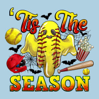 Tis The Season Softball Halloween Premium Hoodie | Teevron