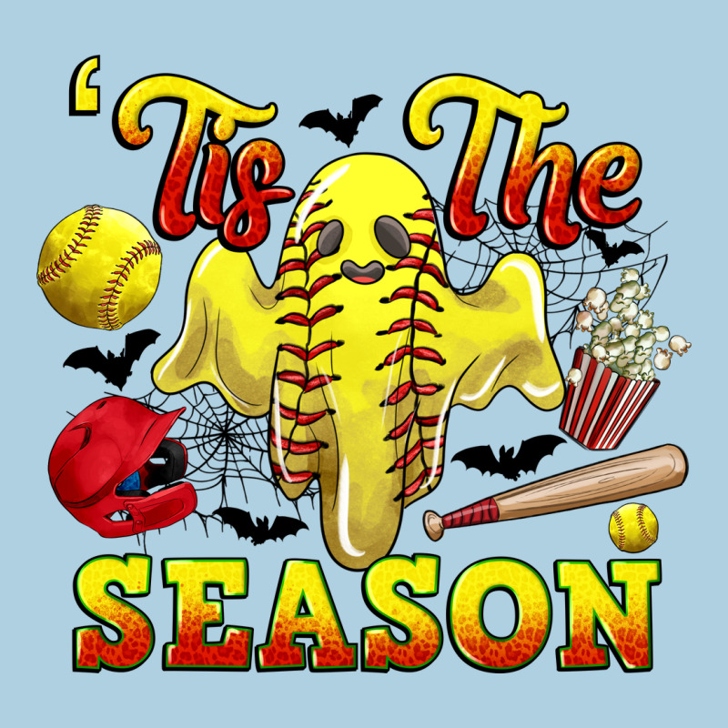 Tis The Season Softball Halloween Premium Hoodie by CowGirlArtShop | Teevron
