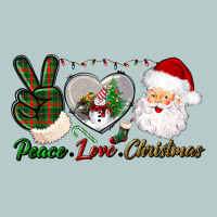 Peace Love Christmas Heavy Core Tee | Teevron