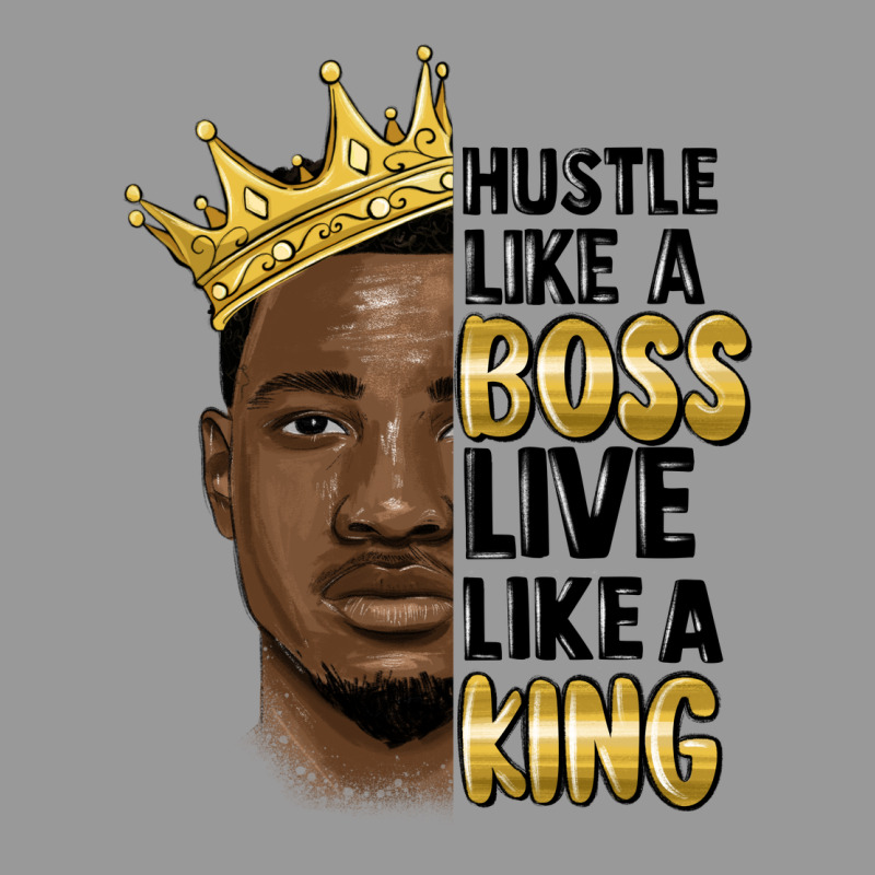 Hustle Like A Boss Live Like A King Malia Vintage Hoodie by MaliasSmallBusiness | Teevron
