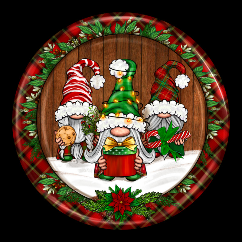 Christmas Gnomies Christmas Ornament Ladies Tee by BundleAndBundleShop | Teevron